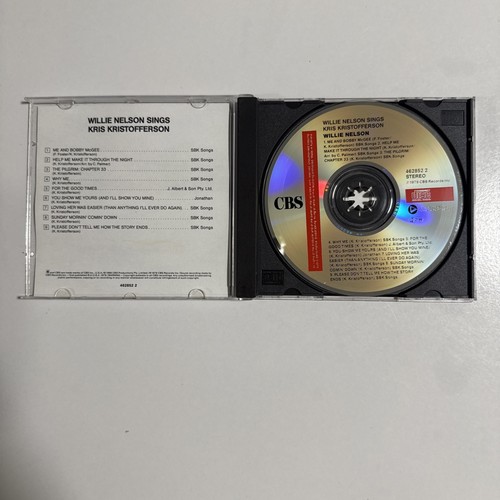 Willie Nelson Lp Sings Kristofferson (CD, 1989) - Imagen 3 de 5