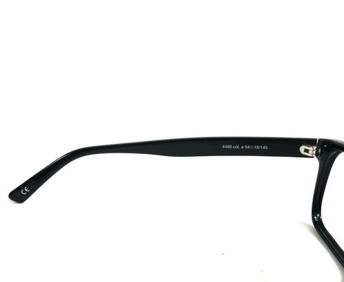 Monturas de gafas Andy Wolf 4499 col.a negro brillante rectángulo borde completo 54-15-145 - Imagen 8 de 10