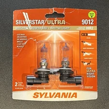 Sylvania 9012 SilverStar ULTRA High Performance Headlight Pair Set 2 Bulbs