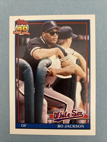 1991 Topps Traded Bo Jackson #58T Collector's Edition (Tiffany) Centered
