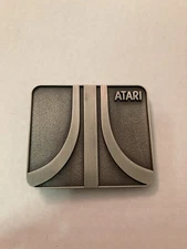 Atari Belt Buckle, Video Game Metal Interchangeable Men’s Fashion Accessory