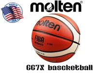 Molten GG7X Official Size 7 PU Leather Basketball Indoor Outdoor Match Ball