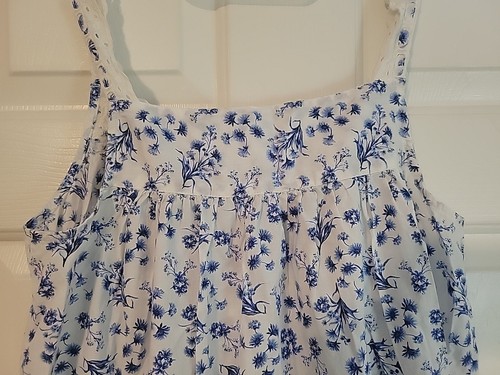 Adonna Blouse (or Sleepwear Top) - Floral Country Prairie - Size Small - Picture 5 of 8