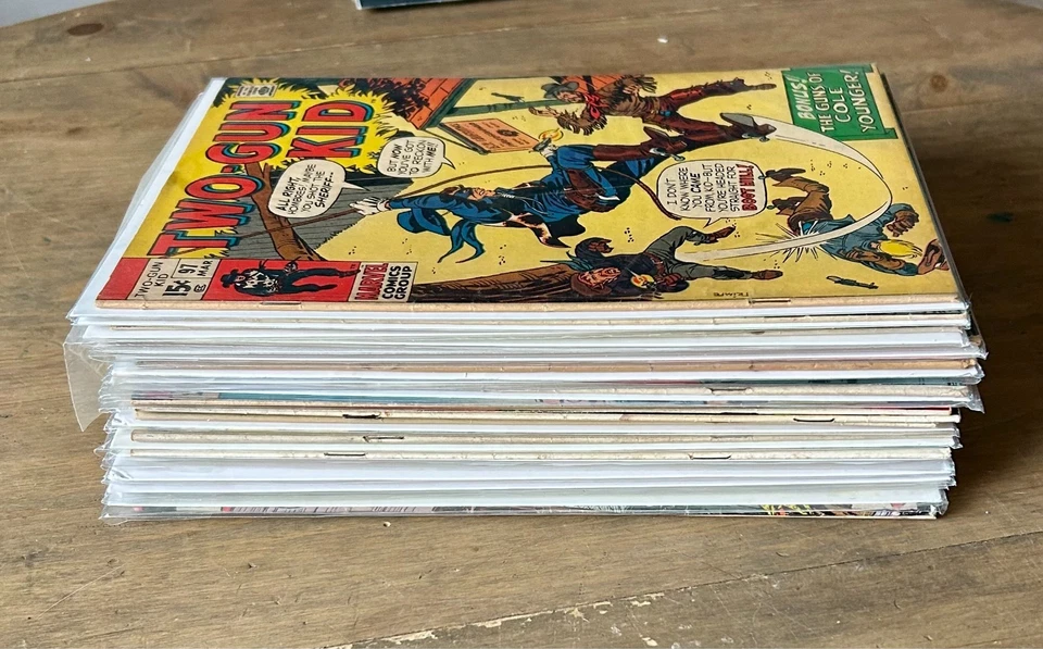 Lote de cómics de dos pistolas para niños (24) ¡¡LOTE DE GRADO MEDIO!! WOW #97 a #129 Foto 2 de 2