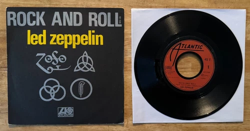 45 7" FRENCH SP LED ZEPPELIN ROCK AND ROLL