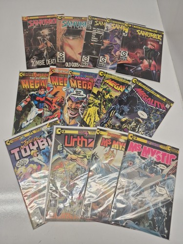 Continuity Comic kleine Auflagen Konvolut Lot 14 Samuree Megalith Ms Mystic  - Bild 1 von 6