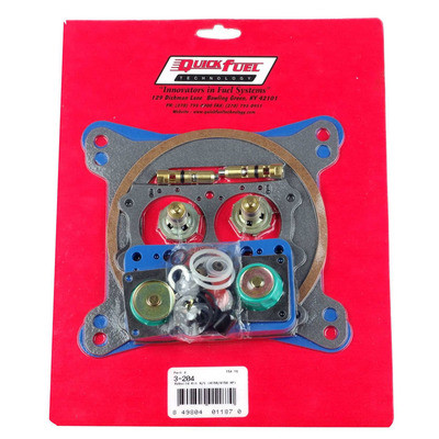 Quick Fuel 3-2004QFT, Non-Stick Rebuild Kit; 4150 D.A. 390-850 Cfm Performance