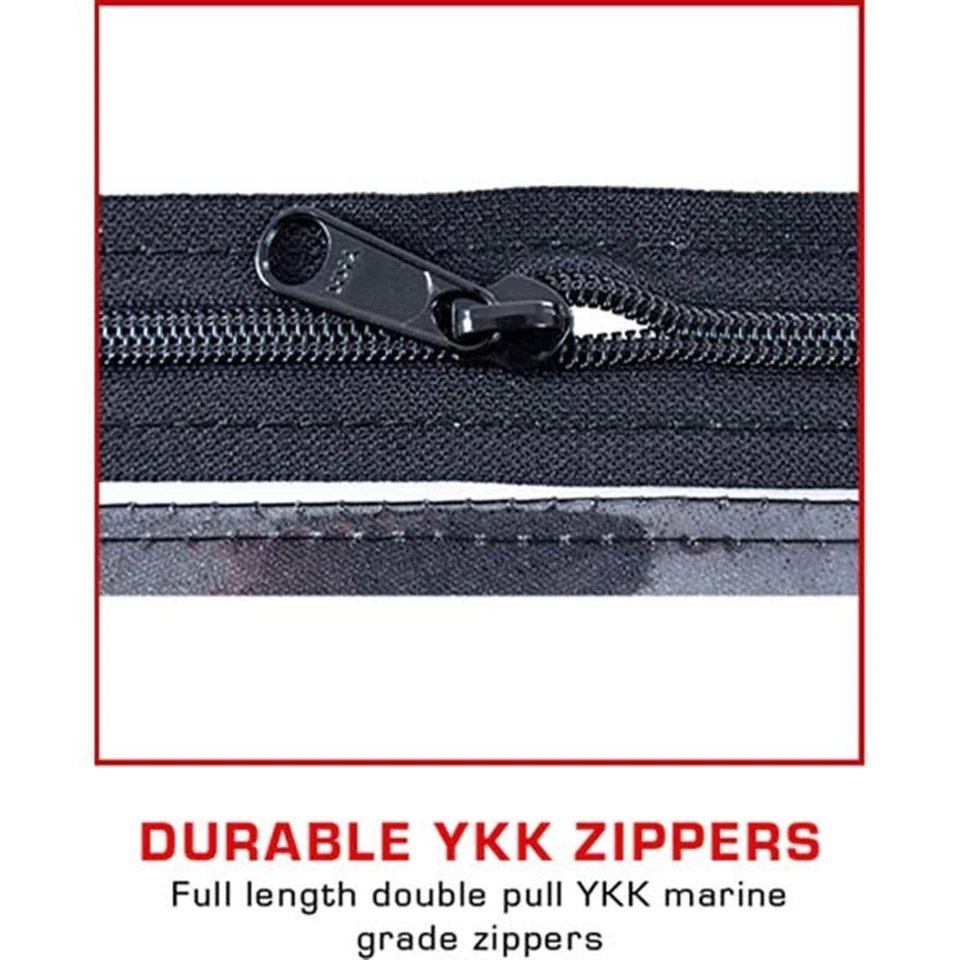 Puertas blandas y parabrisas trasero con cremallera para Kawasaki Mule Pro-MX 51-20988 Foto 3 de 4