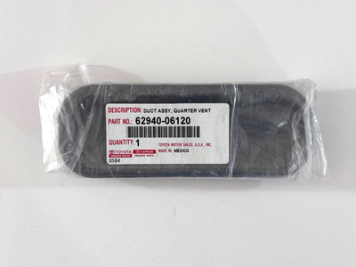 #ad OEM TOYOTA LEXUS 2010 2025 REAR LEFT RIGHT QUARTER AIR PRESSURE VENT 62940 06120 $20.00