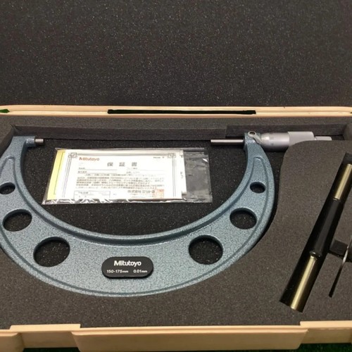 [Operation confirmed] Mitutoyo Micrometer OM175 150-175mm VG limited From JAPAN - Picture 7 of 12