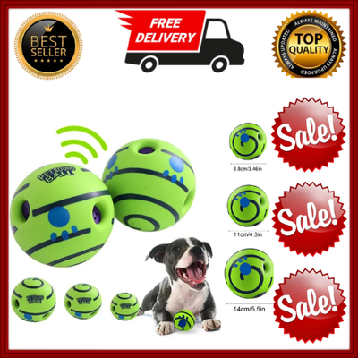 #ad ORIGINAL Wobble Wag Giggle Ball for Dogs Squeaky Dog Toys Interactive Dog Toys $13.99