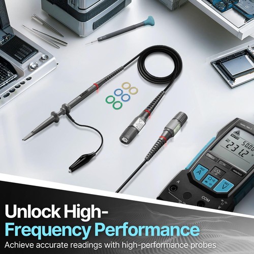 Hantek pp200 X1/X10 1200MHz Digital Oscilloscope Clip Probes  200V-600V - Picture 2 of 6