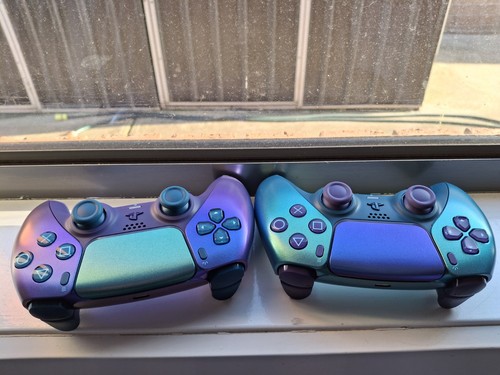 PlayStation 5 DualSense Wireless Controller - Chroma Indigo Teal Hybrid Jokers - Picture 2 of 5