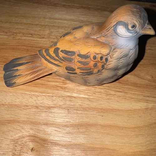 Vintage Made in Japan UC CTI Sparrow Ceramic Bird Figurine 6”x3” - Picture 5 of 22