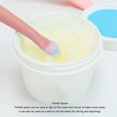 3pcs Double Head Mask Brush Flexible Soft Silicone DIY Face Mask Applicator FSK