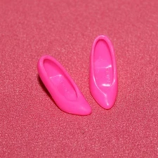 Pair of Mattel Barbie Doll Pink Shoes / Pumps / Barbie Clothing