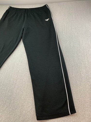 Umbro Performance Sweatpants Men L Black Silky Drawstring Elastic Waist Athletic - Picture 6 of 14