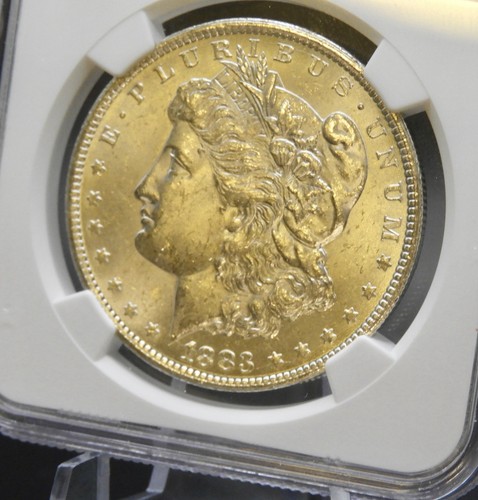 Dólar Morgan de plata 1883-CC $1 fecha clave original raro 💥💥 blanco brillante - Imagen 9 de 11