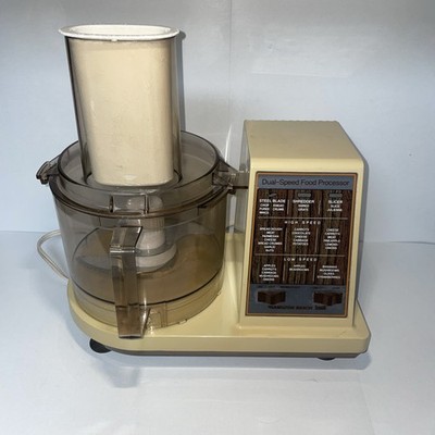 Hamilton Beach Scovill Dual Speed Food Processor Model 702-4 Beige