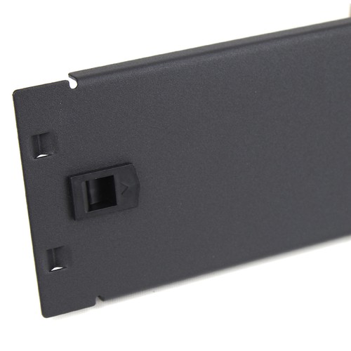 Toolless Quick-Fit Blanking Plate Solid 1U/2U - Data Cabinet Rack 19 inch Blank - Afbeelding 15 van 16