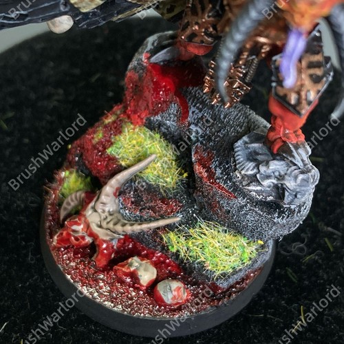 Pro Painted Skulltaker Herald of Khorne Chaos Daemons Warhammer 40K AoS Blades - Picture 3 of 7