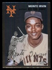 Monte Irvin 2023 Topps Chrome Platinum Anniversary #435 New York Giants