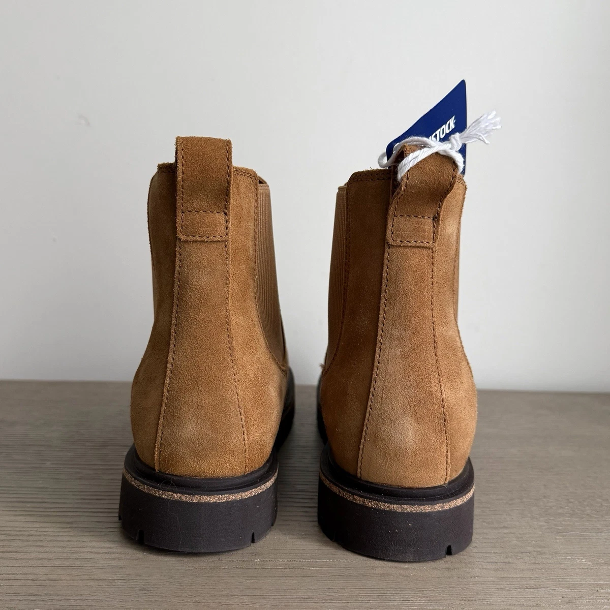 NWT Birkenstock Highwood Suede Chelsea Boots Mink EU 40 / US W9M7