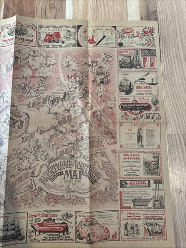 VTG 1974-5 Official Brentwood CA Farmers ALMANACK Booklet Book W/map Rare! - Imagen 7 de 11