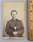 CDV ID'ed Photo Civil War Lt. Frank M. Kelley 44th New York Vol. New Orleans