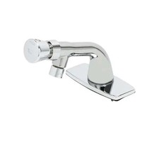 T&S Brass Single Temperature Deck Mount Faucet w/ Metering Cartridge