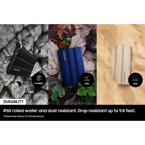 Samsung T7 Shield Portable Solid State Drive 2TB (MU-PE2T0S/AM, 2022) - Black - - Afbeelding 7 van 9