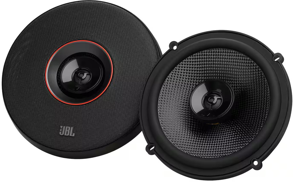 JBL - Club 6-1/22-Way Premium Car Speakers with Carbon Fiber