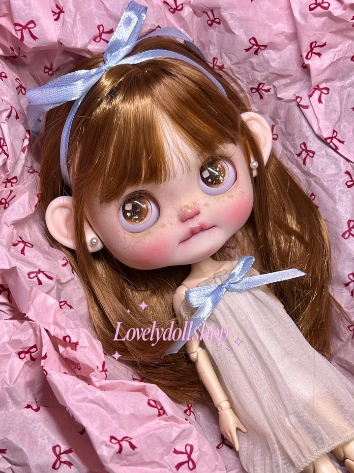 Muñeca Blythe Hecha a Mano-Personalizada Con Trajes + Peluca-1/6 Muñeca 12 pulgadas/30 cm BJD OOAK SD Foto 3 de 4