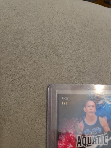 2025 LEAF SIGNATURE SERIES AQUATIC KILLER WHALE SP AUTO 1/1 CRIS CYBORG UFC ICON - Picture 19 of 24