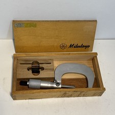 Mitutoyo Micrometer, 25mm-50mm, .01mm 101-104 (M210-50) “B3:10”