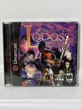 Record of Lodoss War (Sega Dreamcast) CIB Complete - Tested