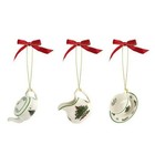 NEW Spode Christmas Tree Tea 3 Pc Set Ornaments Mini Teapot Cup Creamer 