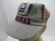 Thomas the Train Conductor Engineer Hat Boys Blue Hickory Striped  Friends