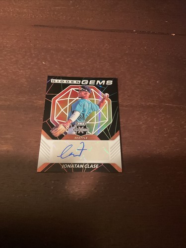 2021 Panini Elite Seattle Prospect Jonathan Clase Hidden Gem Autograph Card - Bild 2 von 6
