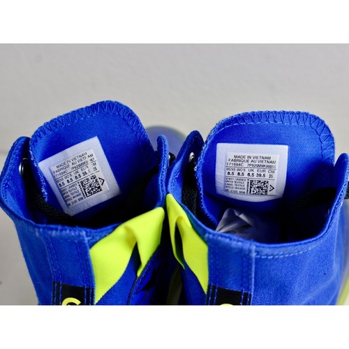 CONVERSE Chuck Taylor All Star CX High Hybrid JUEGO ROYAL LEMON Hombres 6.5 Mujeres 8.5 - Imagen 3 de 8