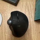 Logitech MX Ergo Plus Wireless Mouse Graphite Mouse only -missing Dongle
