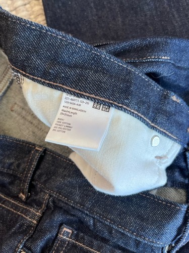 Uniqlo Denim Jeans Sz 25 - Picture 3 of 6