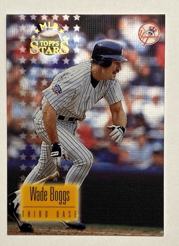 1997 Topps MLB Stars Wade Boggs Always Mint Foil Insert No.57