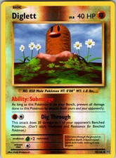 Diglett LV.8 55/108 Reverse Holo XY - Evolutions Common NM