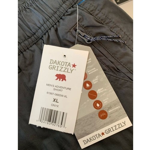 Dakota Grizzly Corto Avventura Uomo, Grigio Onice Taglia XL NUOVO - Foto 8 di 11
