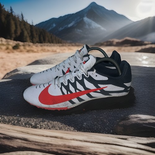 Nike Zoom Rival S9 Track And Field Shoes Running Athletic Size 10 White Fast - Picture 3 of 13