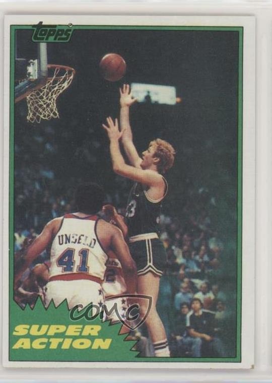 1981-82 Topps Larry Bird #101 HOF
