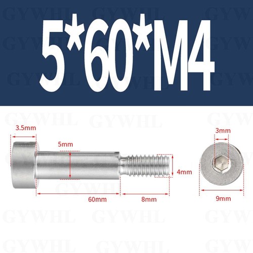 Vis passe épaule hexagonale intérieure A2 inox M2 M2.5 M3 M4 M5 M6 M8 M10 M12 - Photo 78/183