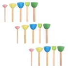 15 stücke DIY Sponge Pinsel Schwamm Malerei Werkzeuge Kinder Malerei Schwamm