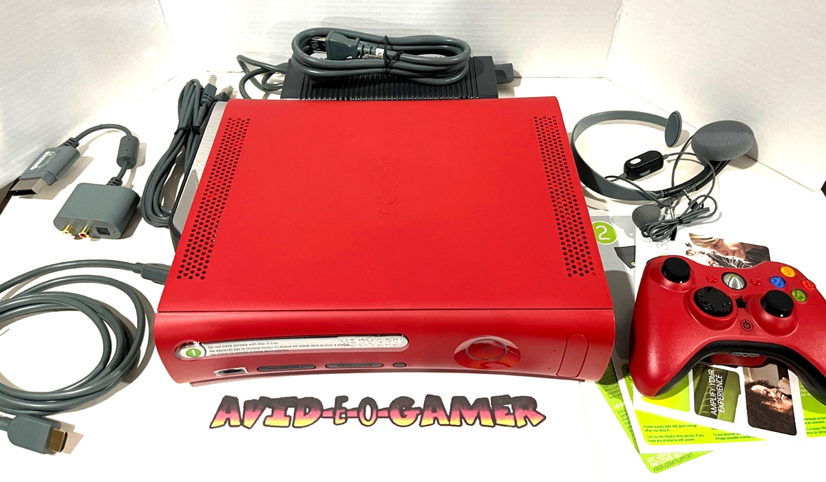 Resident Evil 5 Limited Edition Xbox 360 Red Elite 120GB